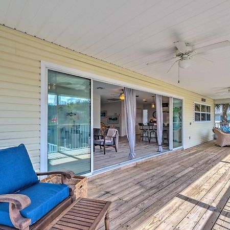 Withlacoochee River House With Dock And Kayaks! Yankeetown Dış mekan fotoğraf