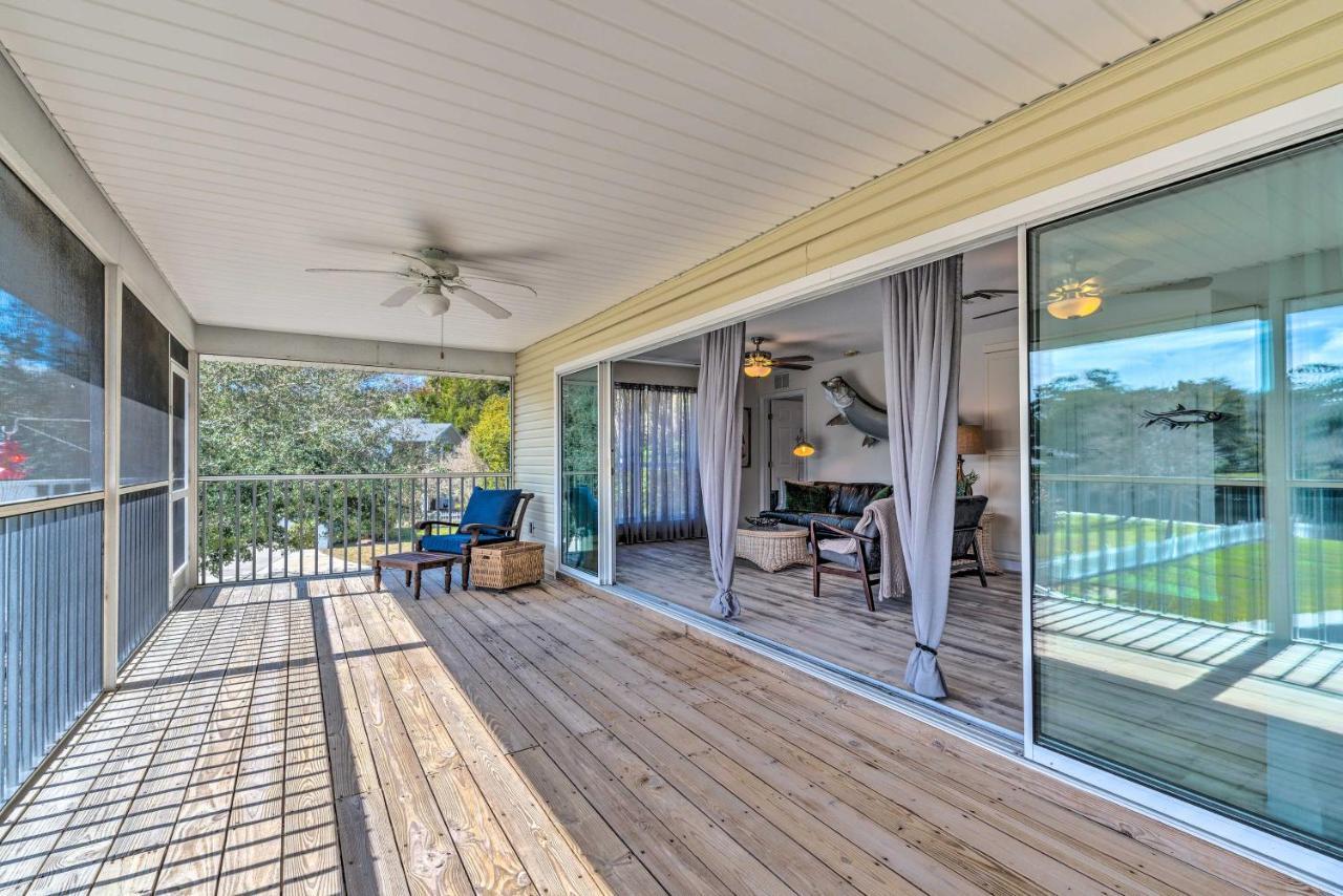 Withlacoochee River House With Dock And Kayaks! Yankeetown Dış mekan fotoğraf