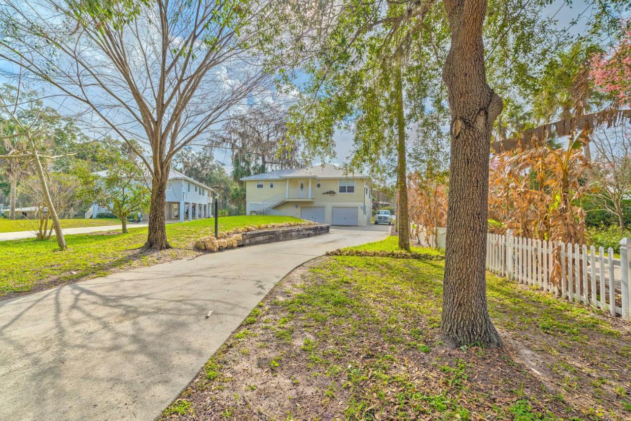 Withlacoochee River House With Dock And Kayaks! Yankeetown Dış mekan fotoğraf